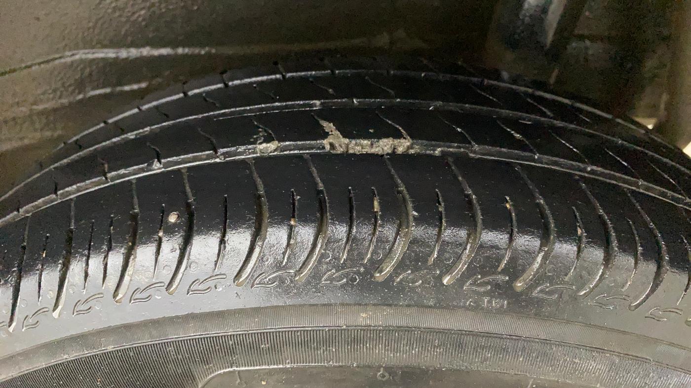 2019 Maruti S PRESSO VXI+, Petrol, Manual, 49,022 km, Left Rear Tyre Tread