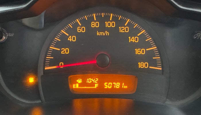 2016 Maruti Celerio VXI d, Petrol, Manual, 50,809 km, Odometer Image