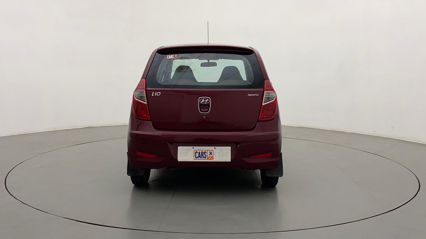2013 Hyundai i10 SPORTZ 1.1, Petrol, Manual, 46,090 km, Back/Rear