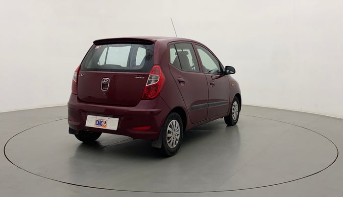 2013 Hyundai i10 SPORTZ 1.1, Petrol, Manual, 46,090 km, Right Back Diagonal