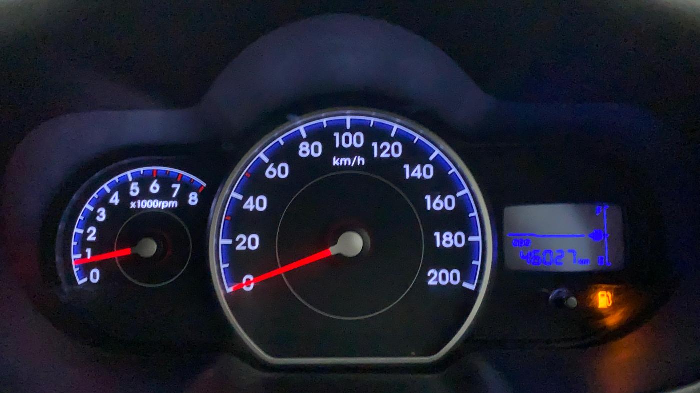 2013 Hyundai i10 SPORTZ 1.1, Petrol, Manual, 46,090 km, Odometer Image