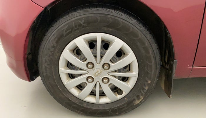 2013 Hyundai i10 SPORTZ 1.1, Petrol, Manual, 46,090 km, Left Front Wheel