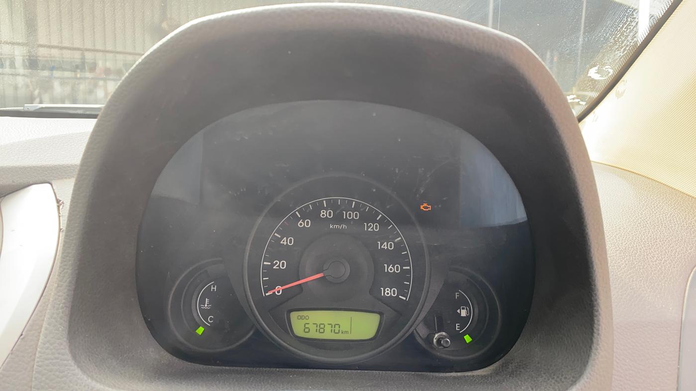 2017 Hyundai Eon ERA +, Petrol, Manual, 67,855 km, Odometer Image