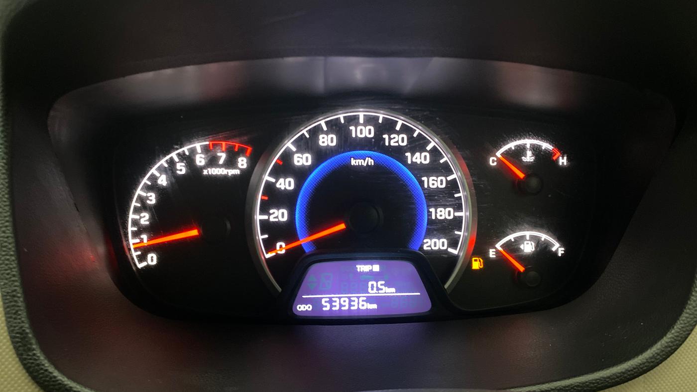 2017 Hyundai Grand i10 SPORTZ 1.2 KAPPA VTVT, Petrol, Manual, 53,936 km, Odometer Image