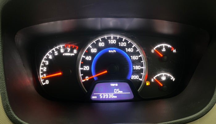 2017 Hyundai Grand i10 SPORTZ 1.2 KAPPA VTVT, Petrol, Manual, 53,936 km, Odometer Image