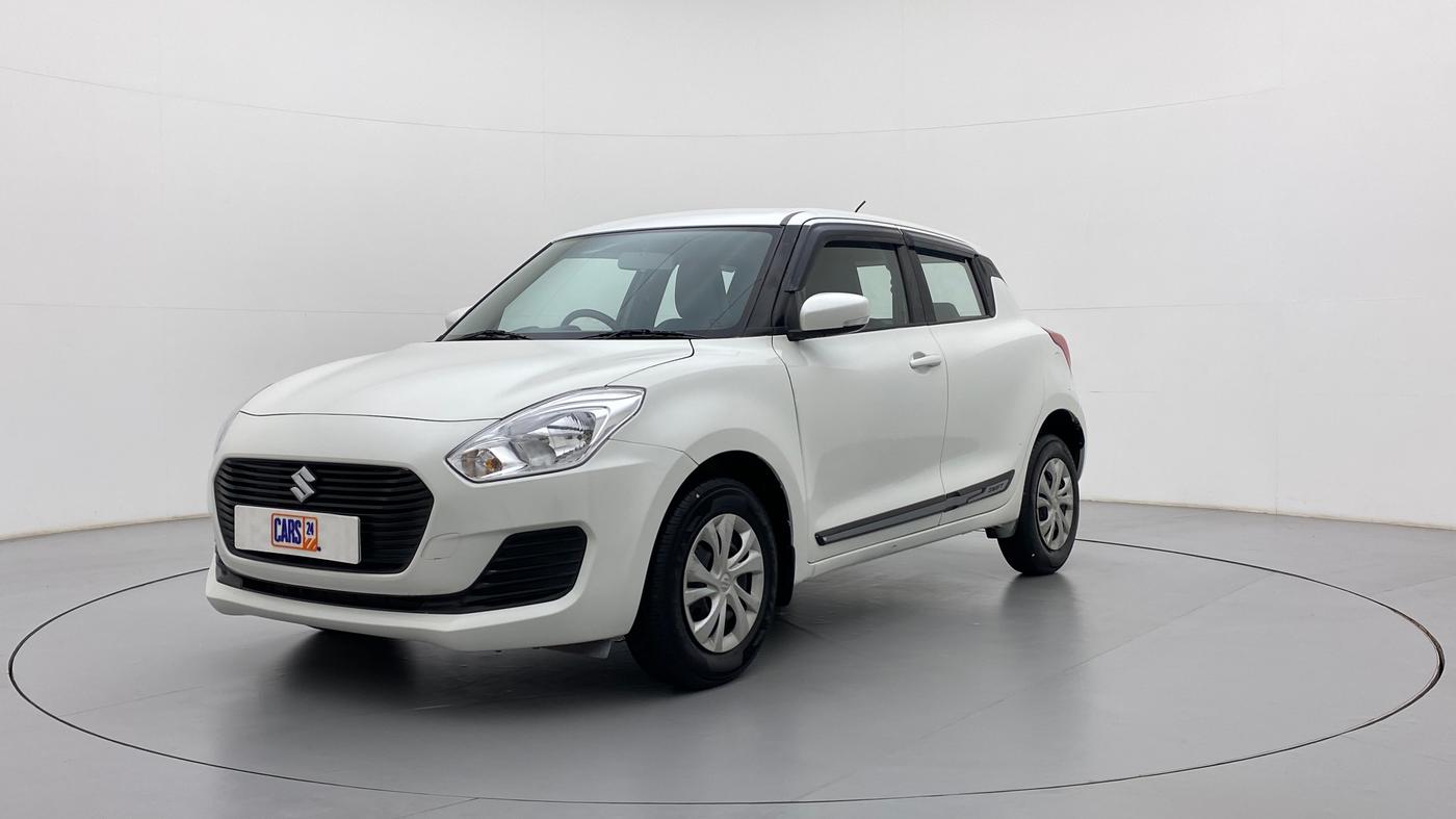 2019 Maruti Swift VXI D, Petrol, Manual, 72,803 km, Left Front Diagonal