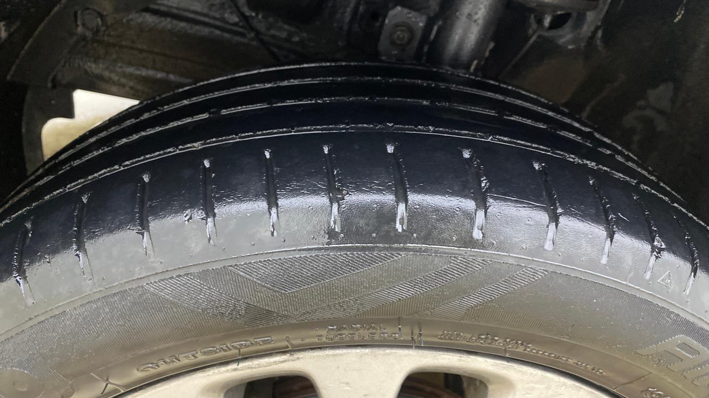 2018 Maruti Baleno ALPHA DIESEL 1.3, Diesel, Manual, 57,756 km, Left Front Tyre Tread