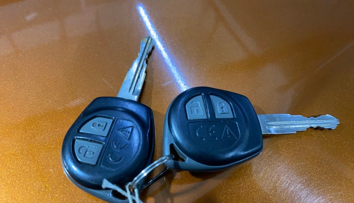 2018 Maruti Vitara Brezza VDI AMT, Diesel, Automatic, 48,807 km, Key Close Up