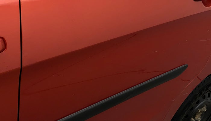 2018 Maruti Celerio VXI AMT, Petrol, Automatic, 1,19,383 km, Rear left door - Minor scratches