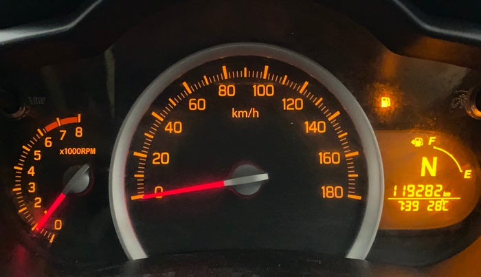 2018 Maruti Celerio VXI AMT, Petrol, Automatic, 1,19,383 km, Odometer Image
