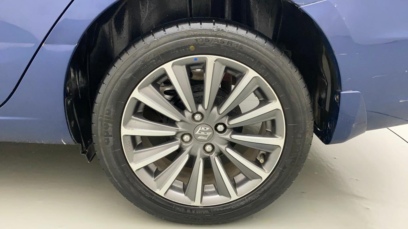 2018 Maruti Ciaz ALPHA  AT 1.4  PETROL, Petrol, Automatic, 86,344 km, Left Rear Wheel