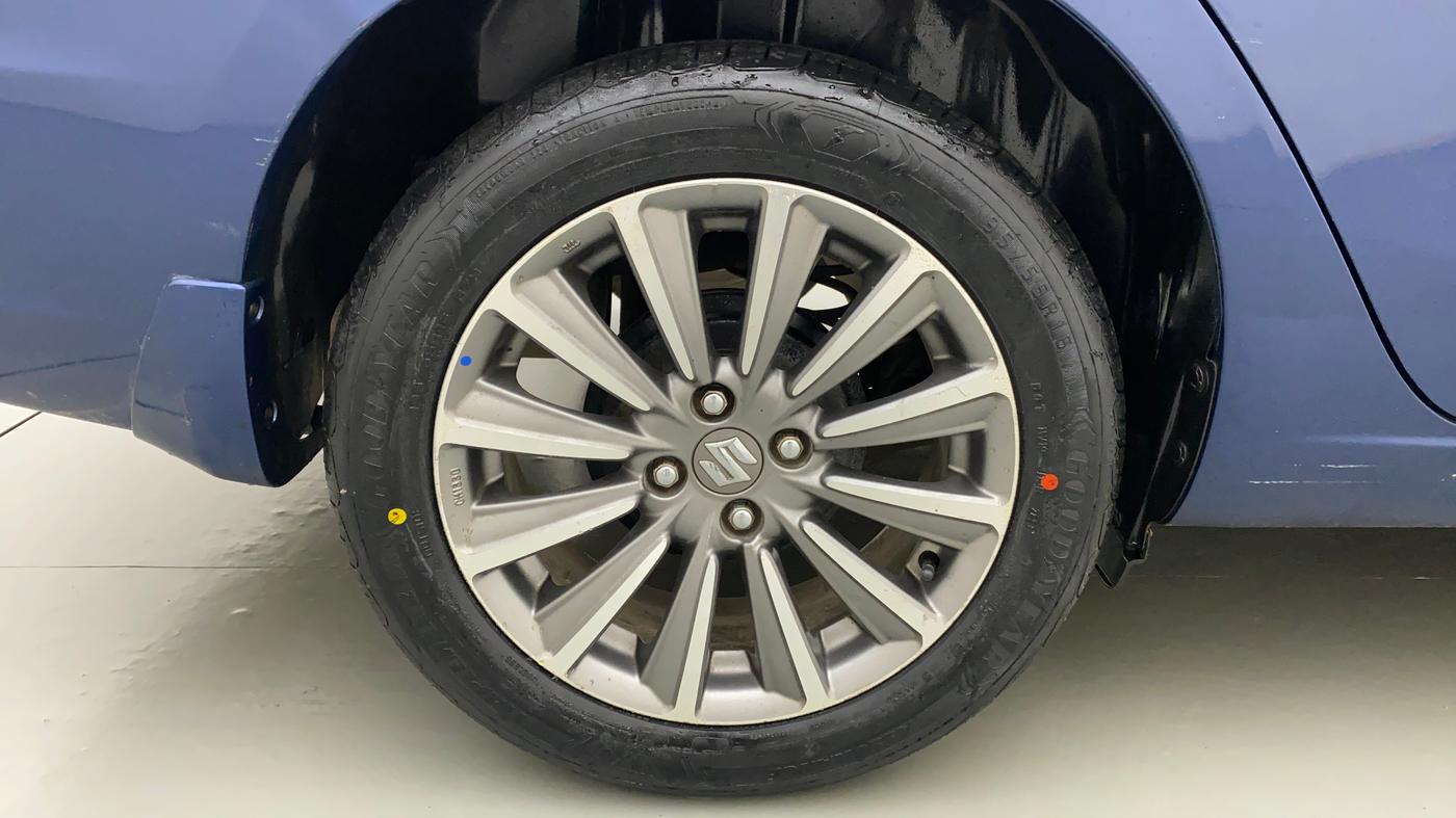 2018 Maruti Ciaz ALPHA  AT 1.4  PETROL, Petrol, Automatic, 86,344 km, Right Rear Wheel