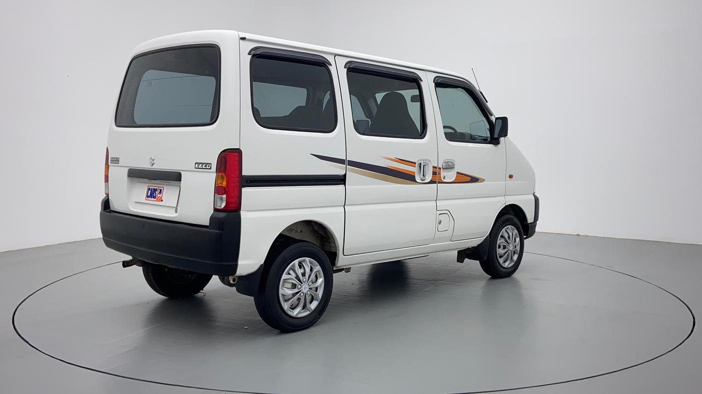 2018 Maruti Eeco 5 STR WITH AC PLUSHTR, Petrol, Manual, 36,831 km, Right Back Diagonal (45- Degree) View