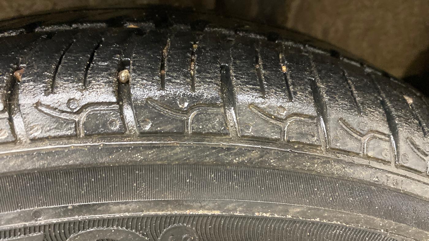 2021 Hyundai NEW SANTRO SPORTZ AMT, Petrol, Automatic, 28,675 km, Left Rear Tyre Tread