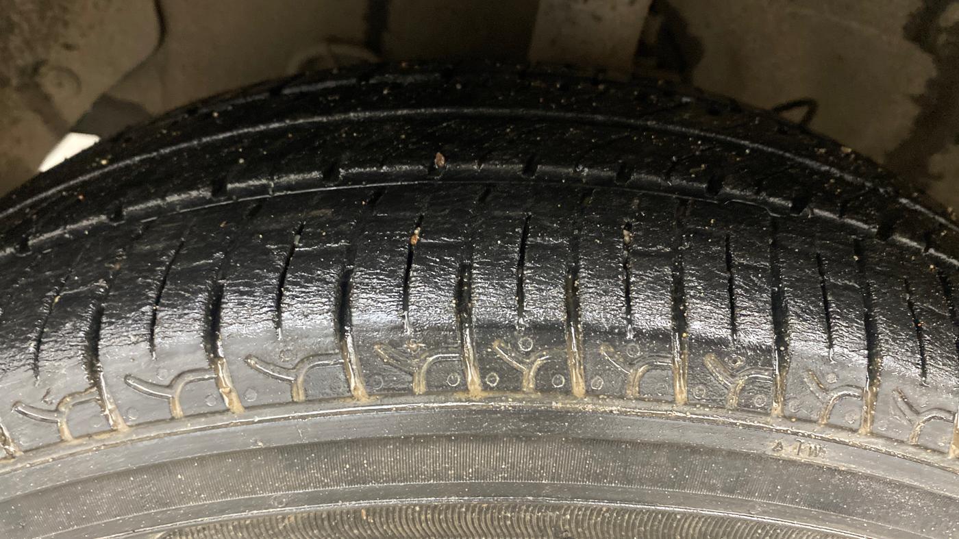 2021 Hyundai NEW SANTRO SPORTZ AMT, Petrol, Automatic, 28,675 km, Left Front Tyre Tread