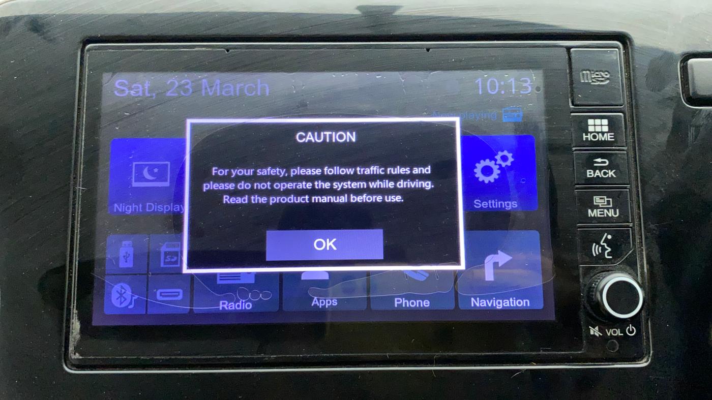 2018 Honda City 1.5L I-VTE V CVT, Petrol, Automatic, 23,931 km, Infotainment System