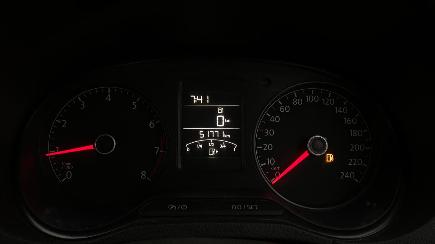 2017 Volkswagen Polo HIGHLINE1.2L, Petrol, Manual, 51,734 km, Odometer Image
