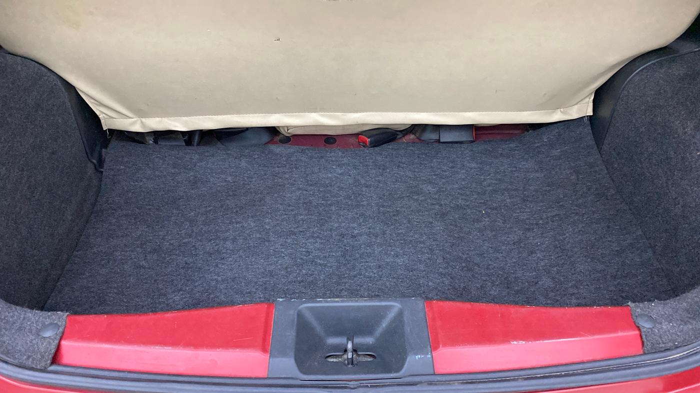 2013 Nissan Micra Active XV, Petrol, Manual, 1,06,235 km, Boot Inside