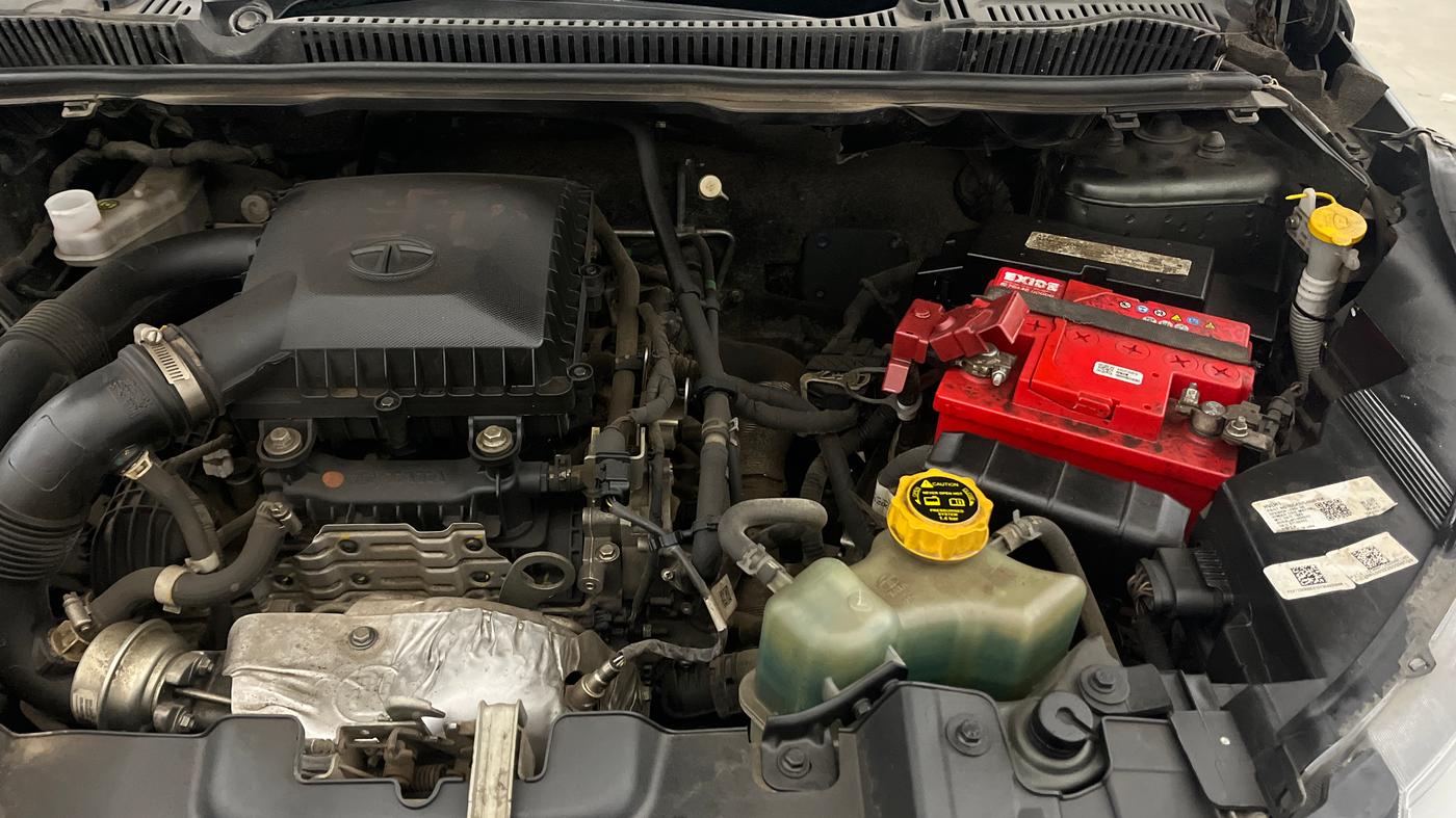 2021 Tata NEXON XZ PLUS (O) PETROL, Petrol, Manual, 27,417 km, Engine View - Left
