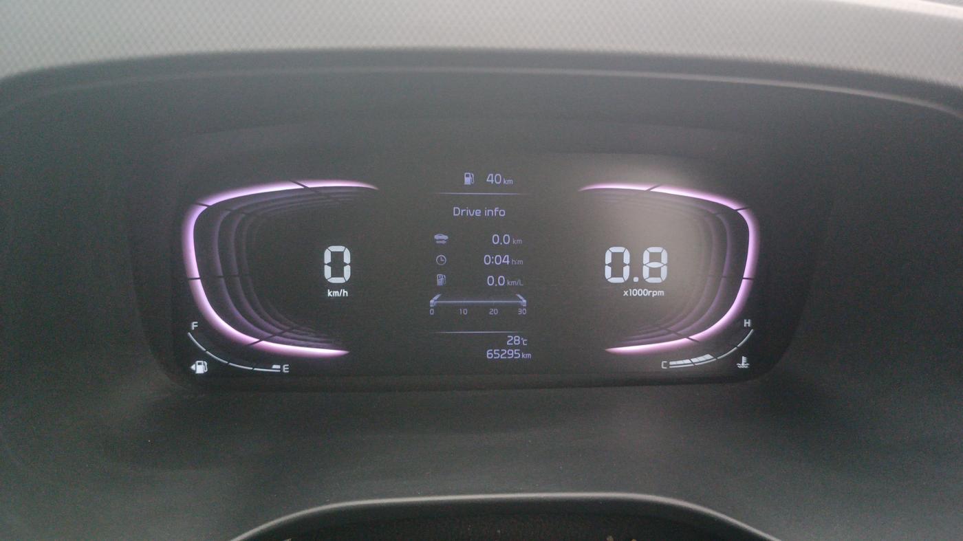 2023 KIA CARENS PRESTIGE 1.5 PETROL 7 STR, Petrol, Manual, 65,293 km, Odometer Image