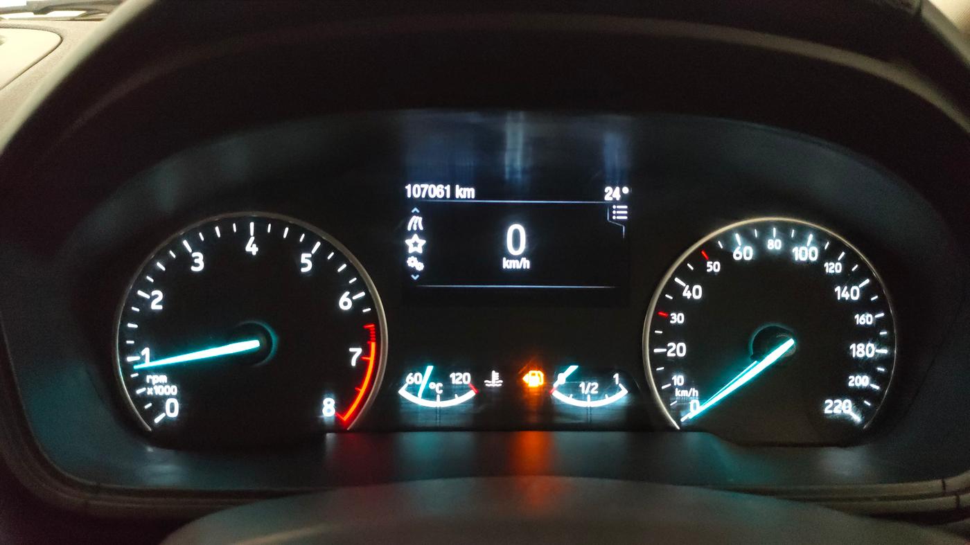 2020 Ford Ecosport TITANIUM 1.5L THUNDER EDTION PETROL, Petrol, Manual, 1,07,061 km, Odometer Image