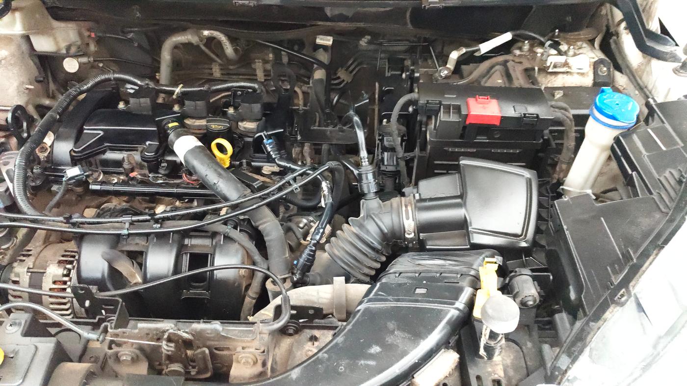 2020 Ford Ecosport TITANIUM 1.5L THUNDER EDTION PETROL, Petrol, Manual, 1,07,061 km, Engine View - Left