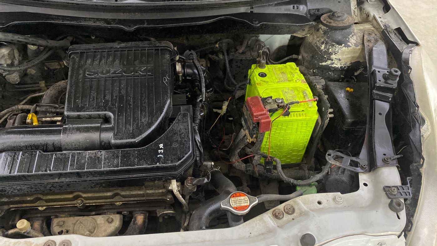2014 Maruti Swift LXI, Petrol, Manual, 44,288 km, Engine View - Left