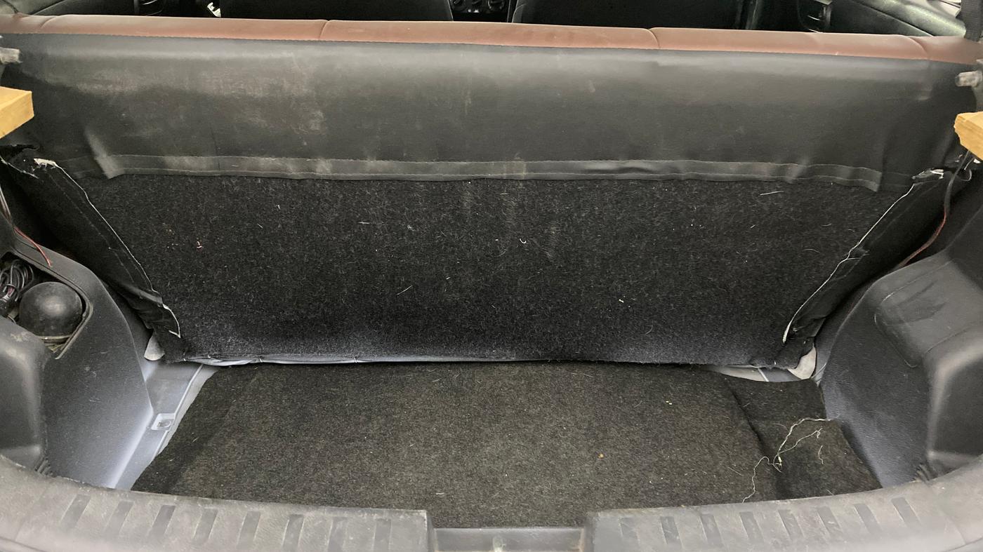 2014 Maruti Swift LXI, Petrol, Manual, 44,288 km, Boot Inside