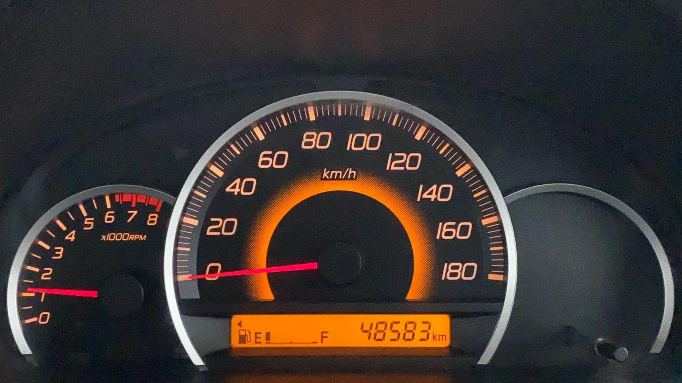 2015 Maruti Wagon R 1.0 VXI, Petrol, Manual, 48,582 km, Odometer Image