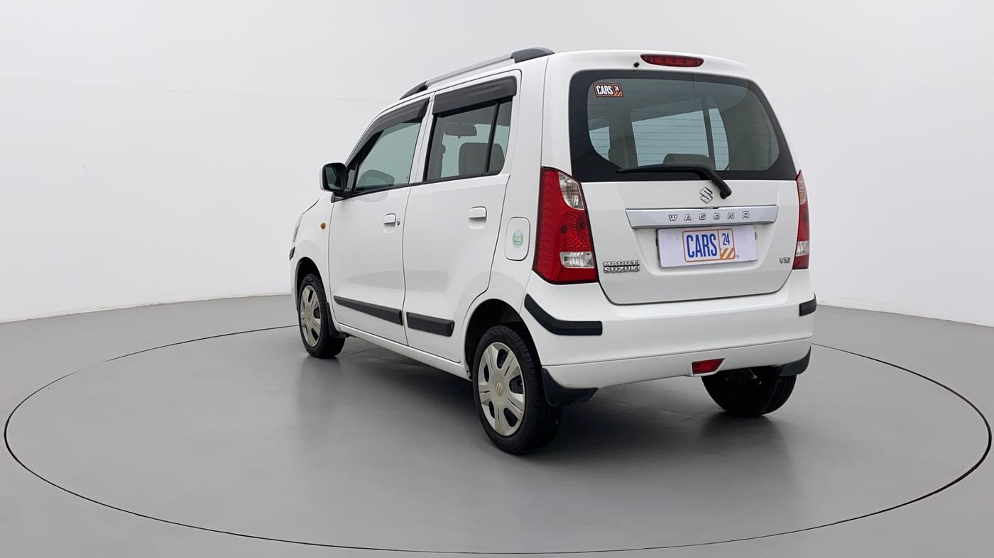 2015 Maruti Wagon R 1.0 VXI, Petrol, Manual, 48,582 km, Left Back Diagonal