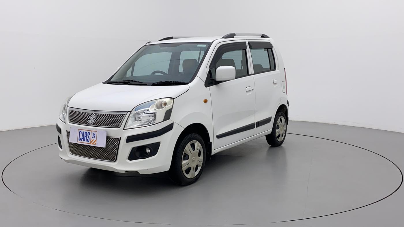 2015 Maruti Wagon R 1.0 VXI, Petrol, Manual, 48,582 km, Left Front Diagonal