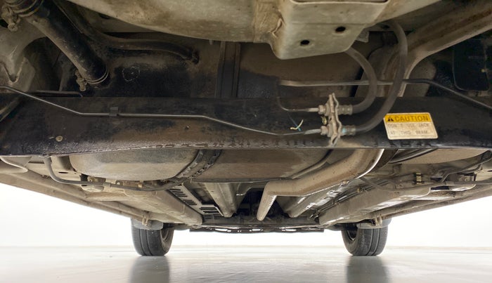 2012 Maruti Ritz VDI, Diesel, Manual, 99,058 km, Rear Underbody
