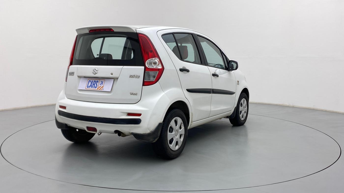 2012 Maruti Ritz VDI, Diesel, Manual, 99,058 km, Right Back Diagonal