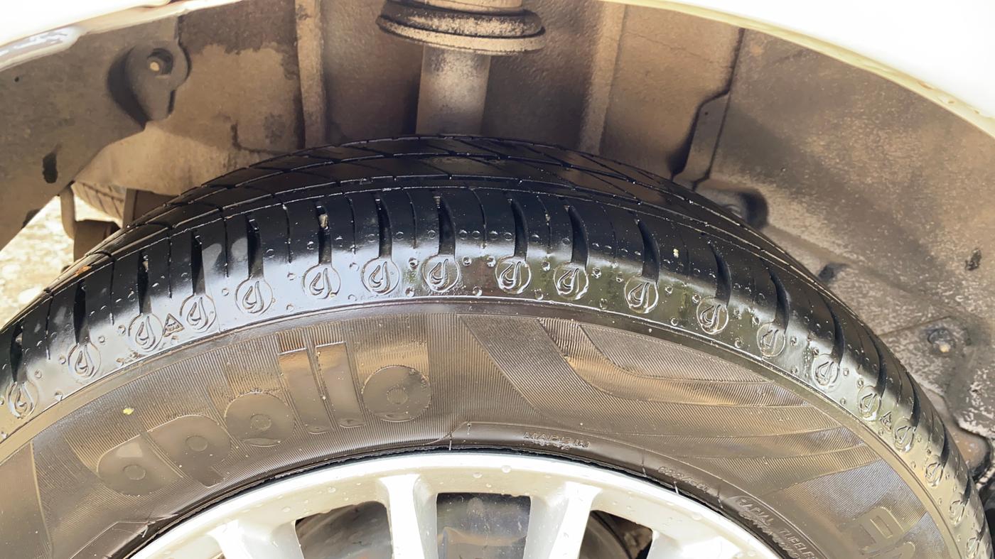 2024 Tata TIGOR XZA Plus iCNG , CNG, Automatic, 14,711 km, Right Rear Tyre Tread