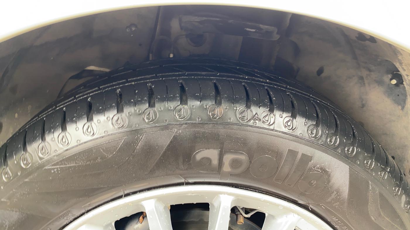 2024 Tata TIGOR XZA Plus iCNG , CNG, Automatic, 14,711 km, Left Front Tyre Tread