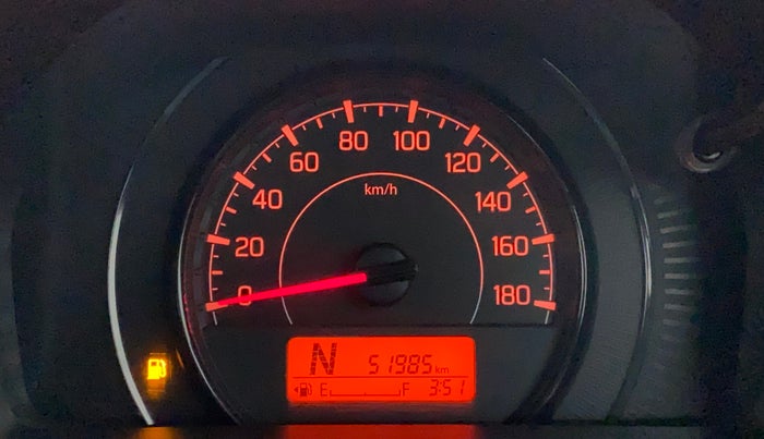 2019 Maruti New Wagon-R VXI 1.2 AMT, Petrol, Automatic, 52,152 km, Odometer Image