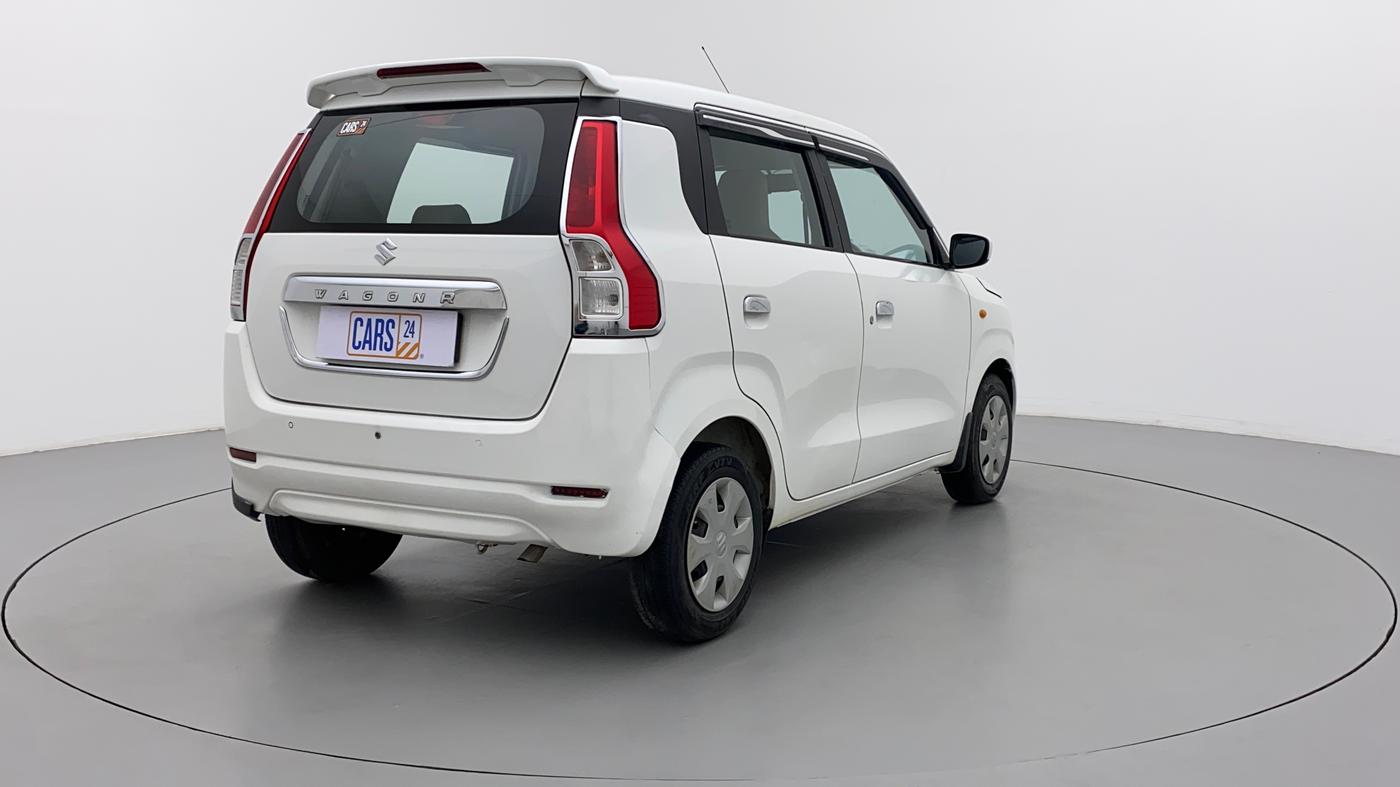 2019 Maruti New Wagon-R VXI 1.2 AMT, Petrol, Automatic, 52,152 km, Right Back Diagonal