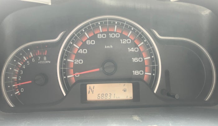 2016 Maruti Alto K10 VXI AMT, Petrol, Automatic, 68,816 km, Odometer Image