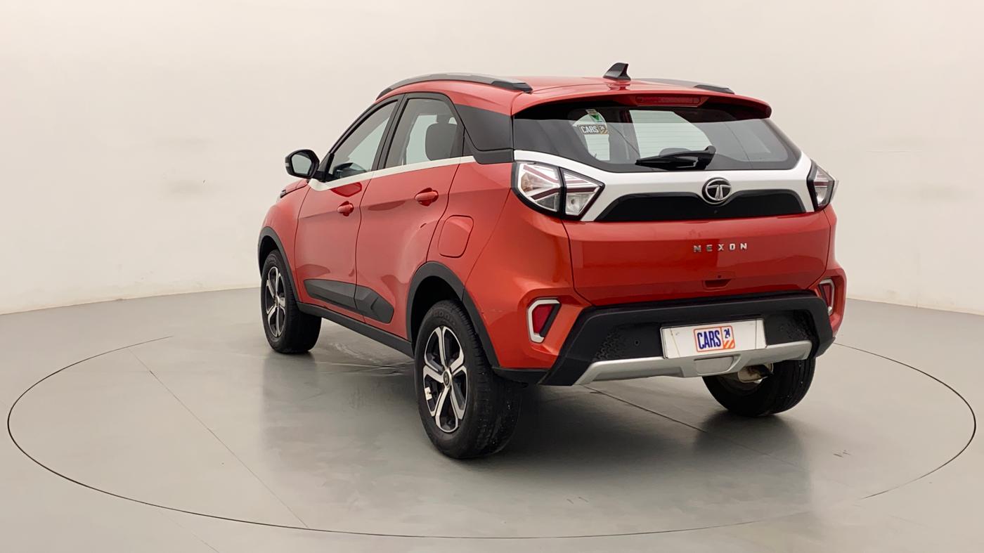 2022 Tata NEXON XZ PLUS (O) PETROL, Petrol, Manual, 8,660 km, Left Back Diagonal