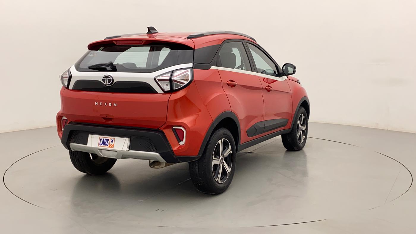 2022 Tata NEXON XZ PLUS (O) PETROL, Petrol, Manual, 8,660 km, Right Back Diagonal