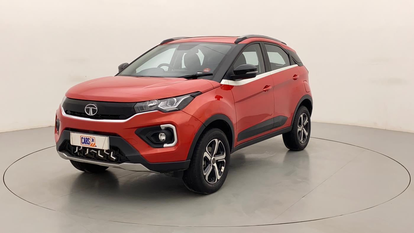 2022 Tata NEXON XZ PLUS (O) PETROL, Petrol, Manual, 8,660 km, Left Front Diagonal