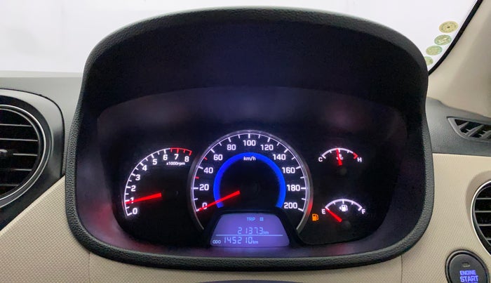 2014 Hyundai Grand i10 ASTA (O) 1.2 KAPPA VTVT, Petrol, Manual, 1,45,204 km, Odometer Image