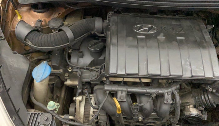 2014 Hyundai Grand i10 ASTA (O) 1.2 KAPPA VTVT, Petrol, Manual, 1,45,204 km, Engine View - Right