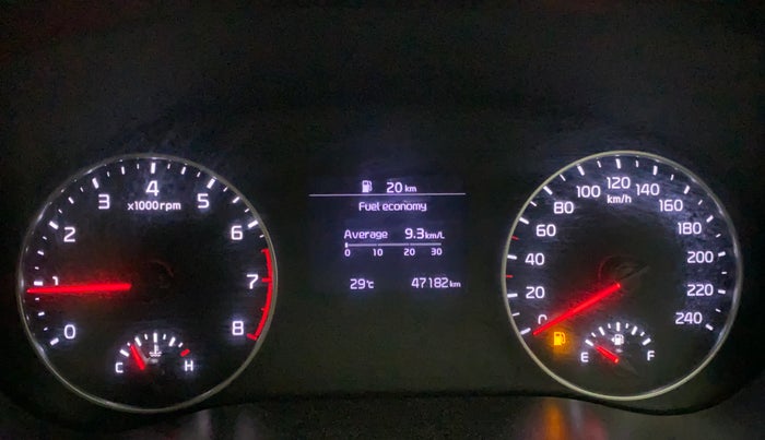2019 KIA SELTOS HTK PLUS 1.5, Petrol, Manual, 47,181 km, Odometer Image