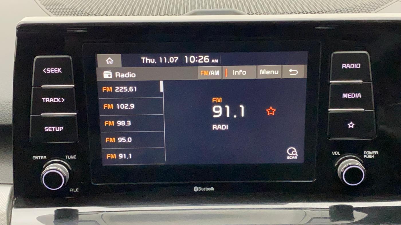 2019 KIA SELTOS HTK PLUS 1.5, Petrol, Manual, 47,181 km, Infotainment System