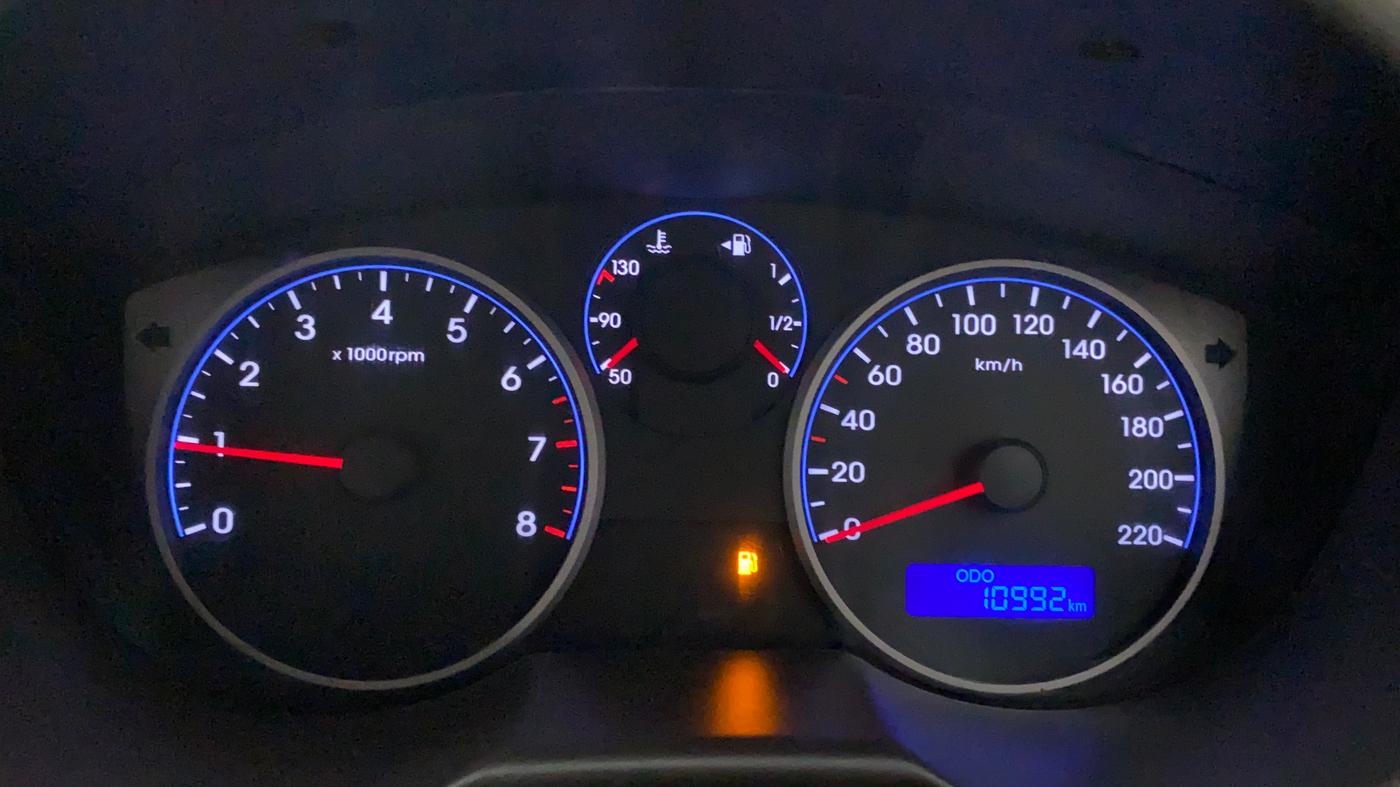 2013 Hyundai i20 MAGNA (O) 1.2, Petrol, Manual, 10,992 km, Odometer Image
