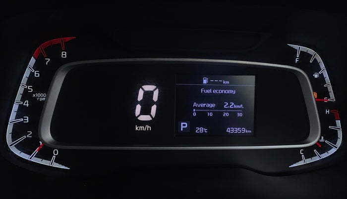 2021 KIA SONET HTX 1.0 DCT, Petrol, Automatic, 43,353 km, Odometer Image