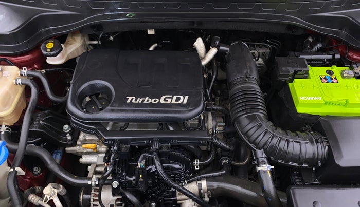 2021 KIA SONET HTX 1.0 DCT, Petrol, Automatic, 43,353 km, Engine View