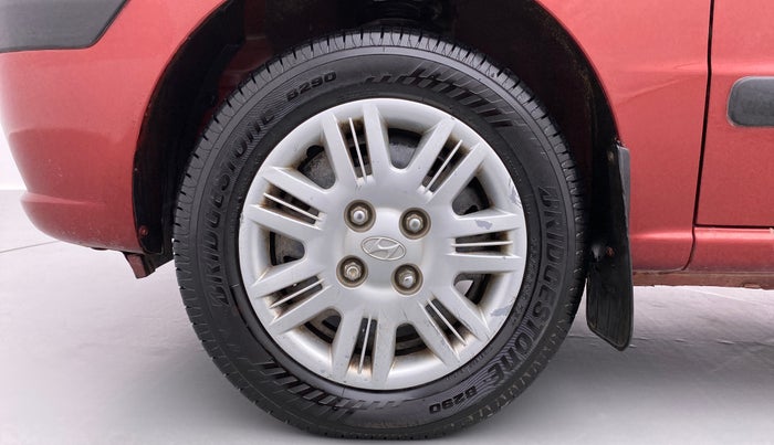 2013 Hyundai Santro Xing GLS, Petrol, Manual, 69,699 km, Left Front Wheel