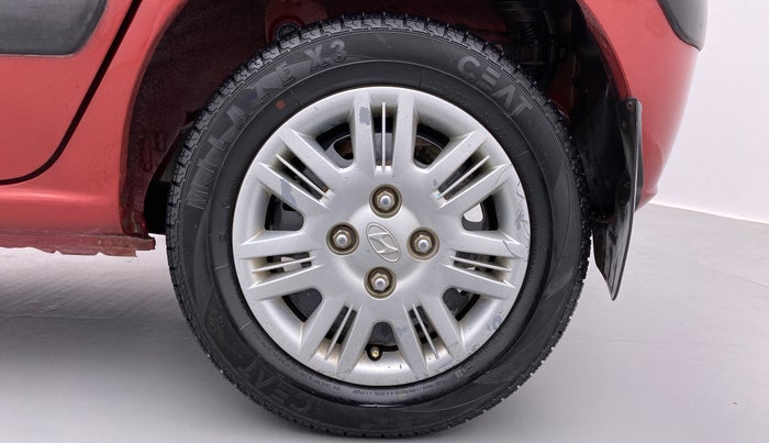 2013 Hyundai Santro Xing GLS, Petrol, Manual, 69,699 km, Left Rear Wheel